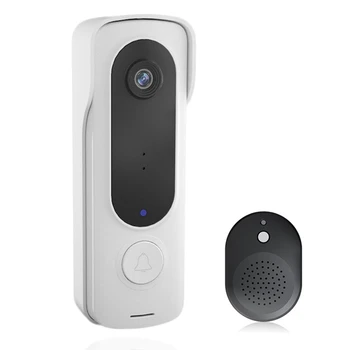BMDT-Inteligente de Vídeo sem Fio Doorbell Digital Visual Intercom wi-FI Campainha Eletrônica Campainha 480P Câmera da Segurança Home