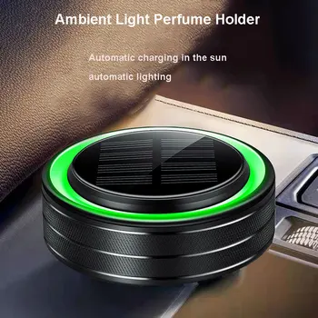 Solar Fragrância Atmosfera Lâmpada Auto Perfume Decoração Interior do Carro Desodorante Automóvel Aromaterapia Refrogerador de Ar para Carro