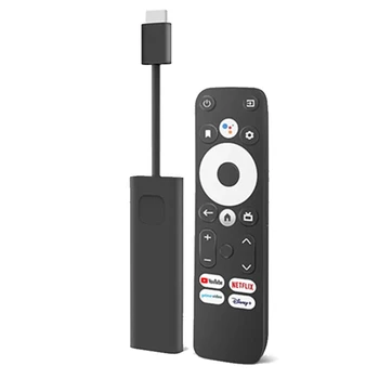 GD1 TV Stick 2+16G S905Y4 4K Áudio Dolby TV Dongle BT5.0 Smart Set Top Box Preto