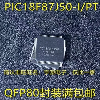 1-10PCS 100% Novo e original PIC18F87J50-eu/PT PIC18F87J50 Melhor Qualidade de IC chipset Original.