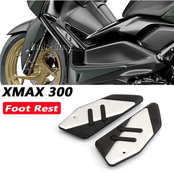 Moto Pedal Placa de apoio para os Pés coxim plantar do Pé Resto do Skidproof Para a Yamaha X-MAX 125 250 300 400 XMAX125 XMAX250 XMAX300 XMAX400