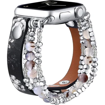 Jóias, alça Para Apple relógio Ultra 49mm 8 7 45mm 41mm de Mulheres bracelete pulseira de substituição Para o iWatch 6 5 4 3 SE 44/42mm 40mm