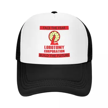 A lobotomia Corporation Original Ajustável de Malha Trucker Hat para Homens e Mulheres
