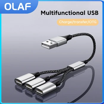 OTG USB Tipo C Plugues Macho Para USB Fêmea Portas de Carregamento/Transmissão de Dados Ligar Para o Telefone Móvel Portátil Tablet Cabo Adaptador