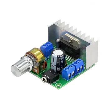 TDA7297 amplificador de potência de alimentação da placa de amplificador conselho de duplo canal livre de ruídos 12V amplificador de potência conselho fe-9720b