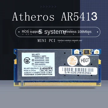Atheros WLL4071 AR5413 2,4 G/5GZ de Banda Dupla Placa de Rede sem Fio Adequado para ROS de Controle Industrial Computadores