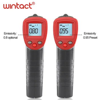 Wintact Termômetro Digital Sem Contato A Laser Termômetro De Sensores De -50-420℃ Digital Medidor De Temperatura Do Termômetro Infravermelho Laser