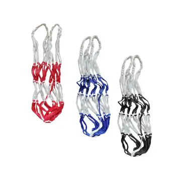 Saco de rede de Nylon Única Bola de Malha sacos de plástico para Voleibol, Basquete