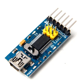 Básica Breakout Board FTDI FT232RL FT232 USB para Adaptador Serial TTL Conversor Módulo Switch para o Arduino 3,3 V 5V Mini USB