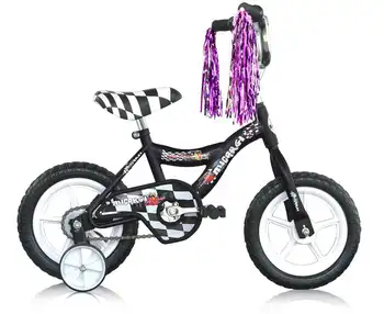12. 's Iniciante Bicicleta para 2-4 Anos de Idade do Menino e da Menina com Espuma de Pneus para Uso interno de Freio e Branco
