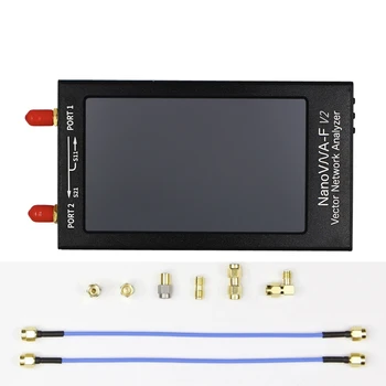 Nanovna-F V2 3Ghz Analisador de Rede Vetorial Ecrã Táctil de 4,3 Polegadas Nanovna Antena Com Analisador de RF Kit de Demonstração