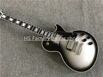 Novo chegar Custom Shop Silverburst Guitarra Elétrica, de Alta qualidade, de Prata Explosão de guitarra, foto Real mostra, Toda a Cor está Disponível