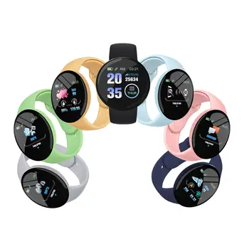 D18s Macaron Smart watch TLSR8232 Chip IP67 Impermeável Smartwatch 1,44 polegadas tela de Toque de telefone Inteligente assista D18 Reloj