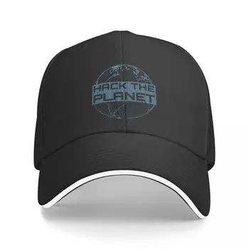 Corte o Planeta - planeta Azul Design de Hackers de Computador Boné Boné personalizado cap Anime chapéu de sol, chapéus para mulheres, Homens