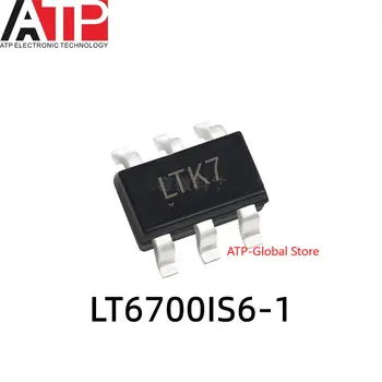 10PCS LT6700IS6-1#TRPBF LT6700IS6-1 LTK7 SOT23-6 inventário Original do chip integrado ICs