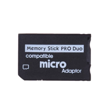 Novo Mini Memory Stick Pro Duo Leitor de Cartão Micro SD TF MS Pro Adaptador de Cartão de Fenda Única/Dupla Slots para Sony PSP Gamepad