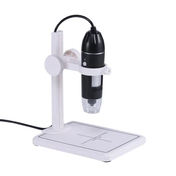 8 Leds Microscópio Digital de Telefone de Ferramentas de Reparação de Laboratório Microscópio de Foco Manual Optometria Equipamentos para Ampliar fontes ao ar livre