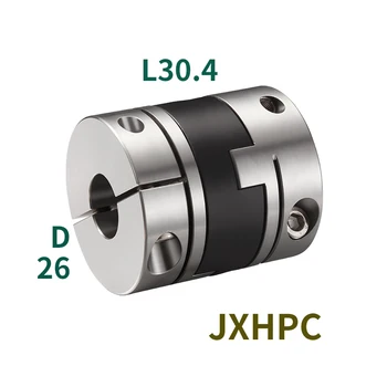 JXHPCstainless de aço D26L30.4cross controle deslizante de acoplamento de Alta precisão do motor da haste de bronze de alumínio de ajuste da almofada do excêntrico acoplamento