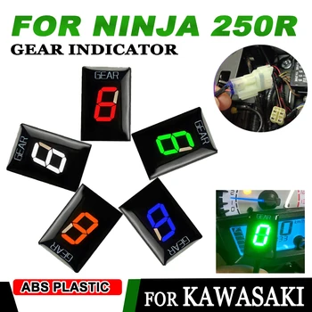 Para a Kawasaki Ninja 250R 250 R 2013 2014 2015 Especial de Acessórios da Motocicleta 1-6 Indicador de marcha Plug and Play Velocidade de Exibição do Medidor