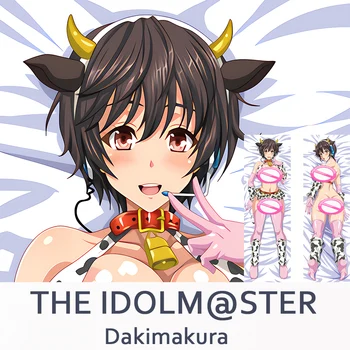 THE IDOLM@STER Dakimakura 2WAY Abraçando o Corpo fronha Anime Otaku Travesseiro Capa de Almofada Presentes de Natal