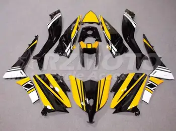 Novo ABS Moto Carenagem Kit de Ajuste Para a YAMAHA T-max 530 2012 2013 2014 12 13 14 Carroçaria Conjunto Amarelo Preto