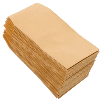100pcs Papel Kraft Envelopes Pequenos Envelopes de Cartão de Presente de Envelopes para Pequenas Armazenamento de Item