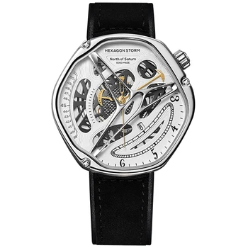 Relógio de luxo homens de esportes do relógio mecânico automático designer de moda de aço inoxidável 5Bar impermeável relógio Reloj Hombre2023