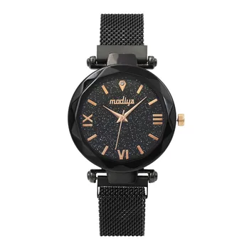 2023 Nova Moda das Mulheres Simples Céu Estrelado Assistir a Mulher de Moda Casual Relógio de Pulseira de Relógio Para presentear Reloj De Mulher