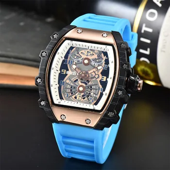 O novo de duas cores personalizadas unisex watch RM Multi-função automática do movimento de quartzo da marca de luxo