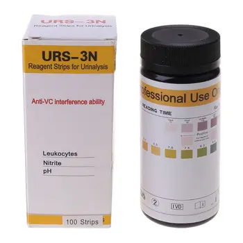 Urina Tiras de Teste ct 100 ITU Tiras de Teste para as Mulheres, os Homens do Trato Urinário Tiras de Teste de Leucócitos Nitrito de PH