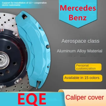 Para a Mercedes Benz EQE Carro Pinça de Freio Tampa Frontal Traseira 3D Metal de Alumínio Kit de Ajuste EQE350 EQE500 4Matic 350 500 2022
