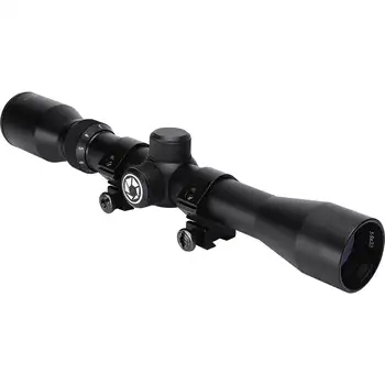 CenterPoint 6-20x50mm ampliação, Riflescope com Etiqueta e BDC Retículo Iluminado (Preto)