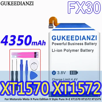 GUKEEDIANZI FX30 4350mAh Bateria de Alta Capacidade Para Motorola Moto X Puro Edição X Estilo Puro Estilo X X+2 XT1570 XT157