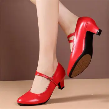 Novo Simples, Elegantes sapatos de Salto Alto Sapatos de Mulher 3.5/5 centímetros de Salto de Couro Etiqueta Profissional Único Sapatos de Casamento Sapatos sandalias