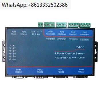 ZLAN5843A 8 porta RS232 RS485 Ethernet conversor de várias dispositivo serial mudar de servidor de Gateway de substituir ZLAN5800/5840