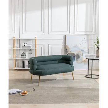 Cadeira sotaque ,lazer sofá de Ouro com pés de Fácil montagem para o interior móveis da sala