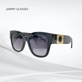 2023 Nova Tendência Produto VE 4437U Ácido Acético Rodada de Moda Vintage, Óculos de sol de grife Mulheres de Óculos de Sol Para Homens Luneta