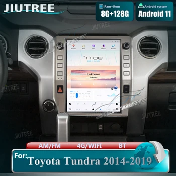 Carplay HD Tesla Tela Android GPS do Carro do Leitor Multimídia Toyota Tundra 2014 2015 2016 2017 2018 2019 Rádio Estéreo Unidade de Cabeça