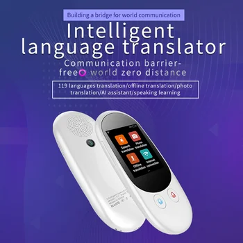 Smart Instantâneas, Voz Tradutor F1A Apoio à Tradução 119 Tempo Real, Multi-Idiomas Portátil Traduzir Dispositivo da Máquina