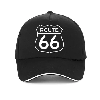 Route 66 a Estrada Mãe Boné de Beisebol homens Mulheres da Moda Carta Chapéu Para Homens, 100%Algodão regulável Snapback chapéus Hip Hop Osso