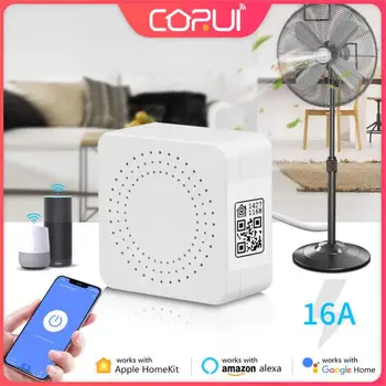 CORUI CozyLife Homekit 16A wi-Fi Smart Switch 2-way, Interruptor de Controle Inteligente de Disjuntor de Apoio Alexa Inicial do Google Siri Controle de Voz
