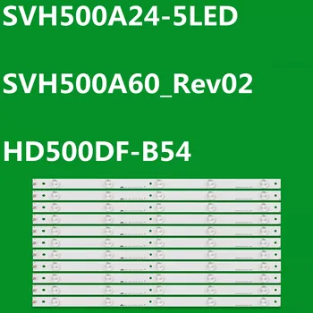 Novo LED Strip 5lamp Para SVH500A24 HD500DF-B53 HD500DF-B54 RSAG7.820.6660/ROH LED50K188 LED50K220 LED50K320U 50K20JD T550HVN07.1