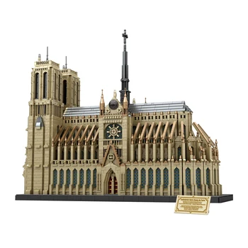 EM ESTOQUE 8868pcs MOC Idéia de Notre Dame de Paris Kit de Construção para Adultos Blocos de Construção Tijolos Montagem de Presente de Natal Conjunto