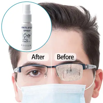 Spray Anti Neblina Impede o Embaçamento de Nevoeiro Solução Desembaçador de Limpeza de Lentes de Óculos para Telas de Óculos de proteção Óculos de Espelhos Óculos