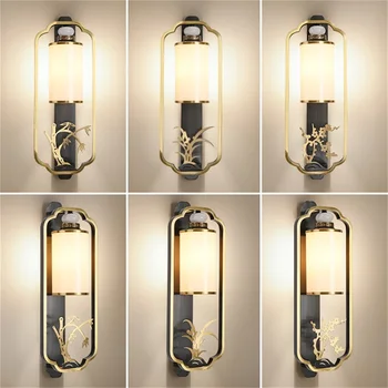PLLY Interior de Parede de Lâmpadas de Bronze Moderno Criativo Arandelas LED de Luz Para a Decoração Home