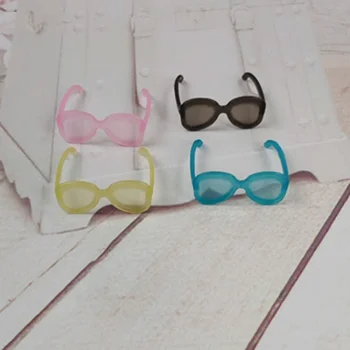 Quatro Conjuntos de Bebê Óculos de 6 polegadas de 17 cm a 30 cm 4 cores Misturadas Roupa de Cor Única Boneca Brinquedos para a Seleção