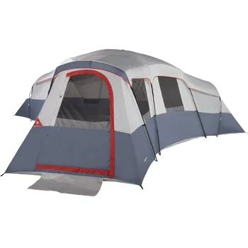 Ozark Trail 20 pessoas 4 quartos Tenda Cabine com 3 Entradas Separadas para Camping