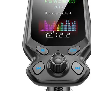Carro sem Fios Bluetooth 5.0 Leitor de MP3.0 Rádio Do Adaptador