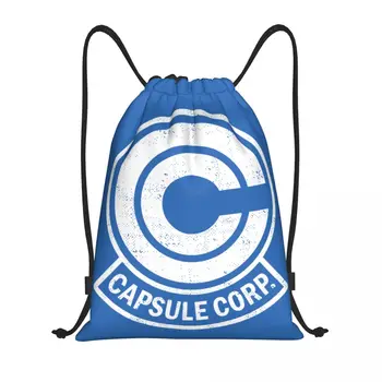 Personalizado Retro Capsule Corp. Sacos De Cordão De Homens, Mulheres E Leve Ginásio De Esportes De Armazenamento Mochila