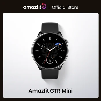 Novo Amazfit GTR Mini Smart Watch Leve e Fino Fitness Smartwatch 120+ Esportes Modos Para Android IOS Telefone